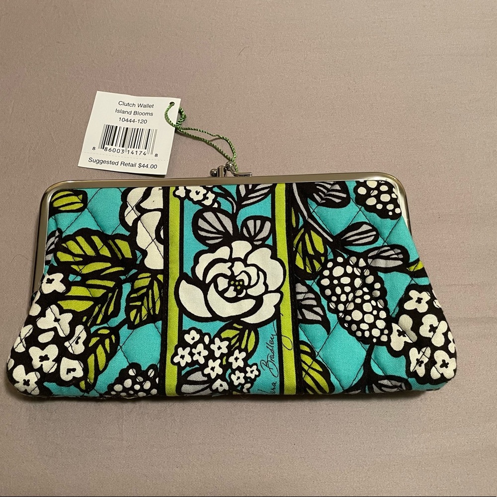 Vera Bradley Clutch Island Blooms